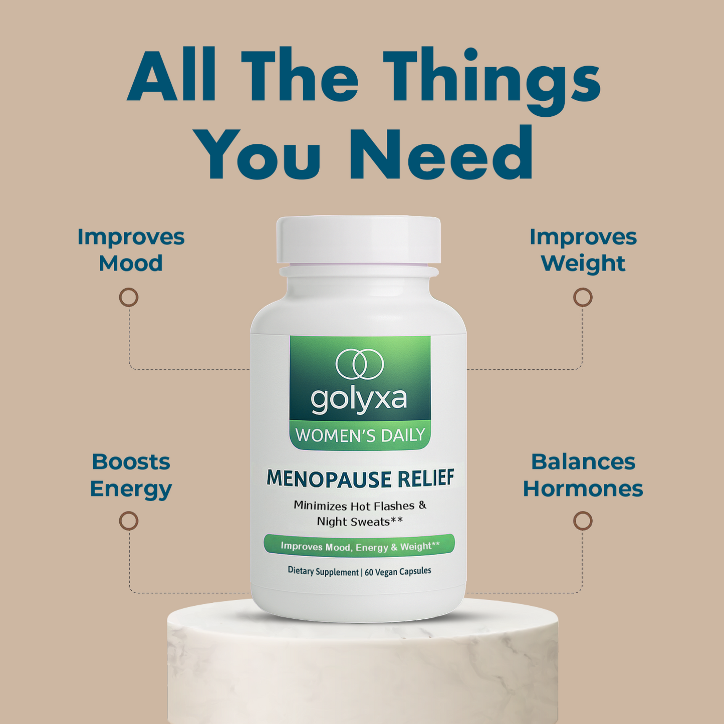 Golyxa Menopause Relief AM + PM
