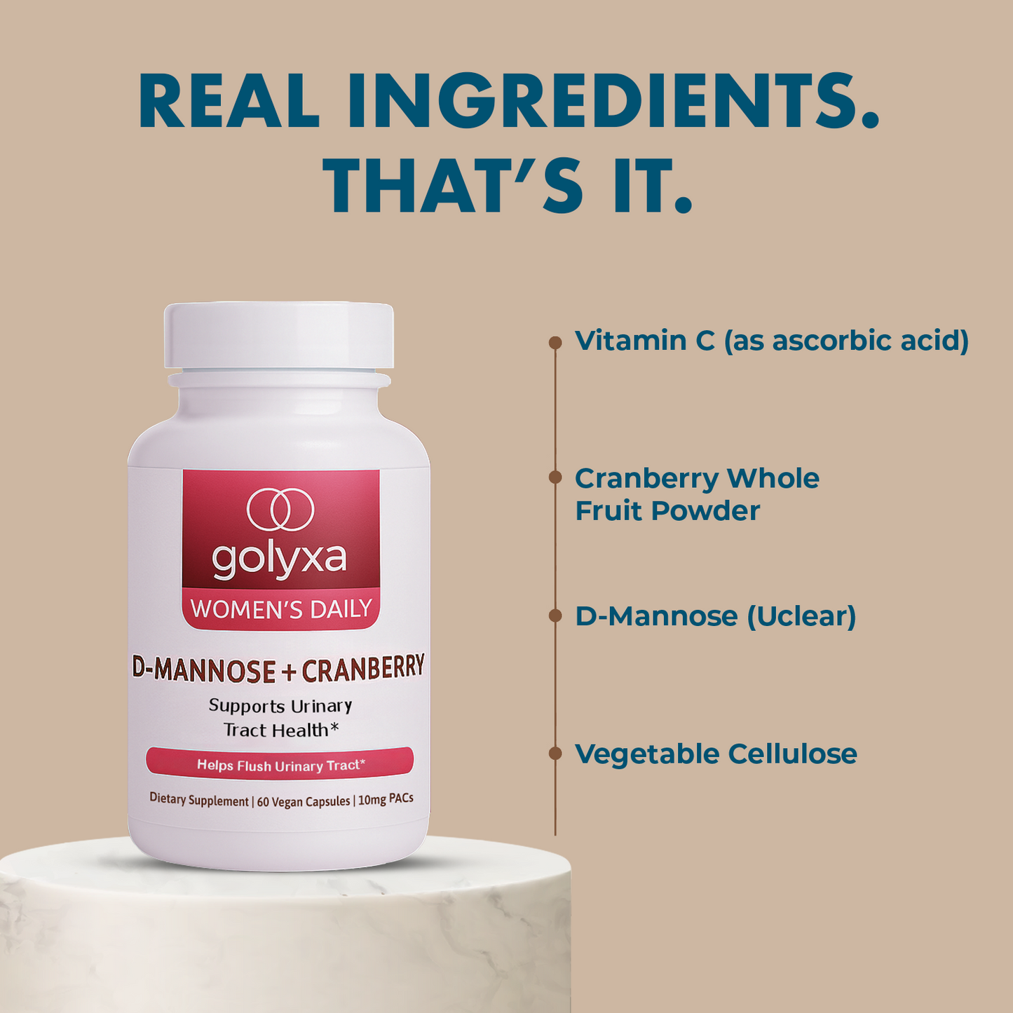 Golyxa D-Mannose + Cranberry